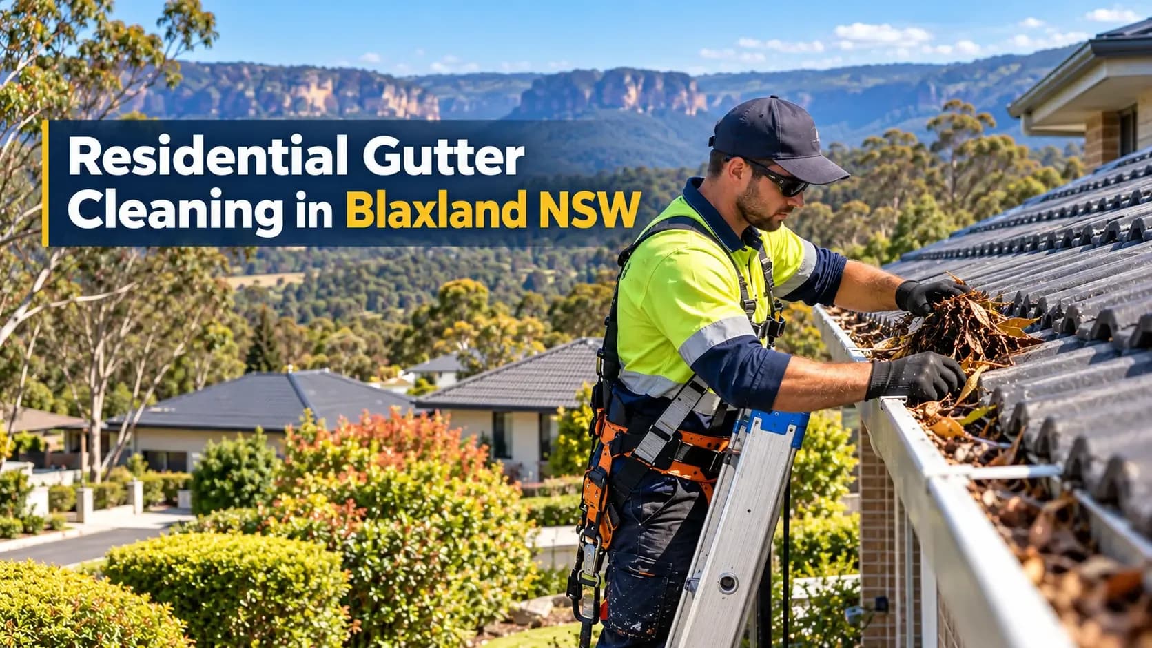 Residential Gutter Cleaning in Blaxland, NSW