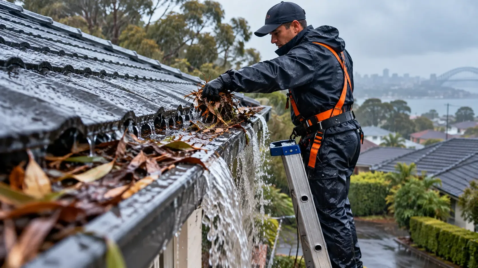 Sydney gutter cleaning