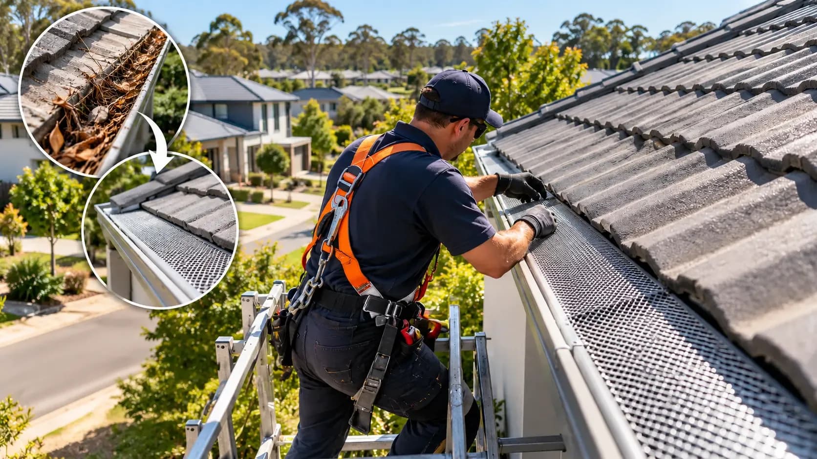Gutter Guard Installation